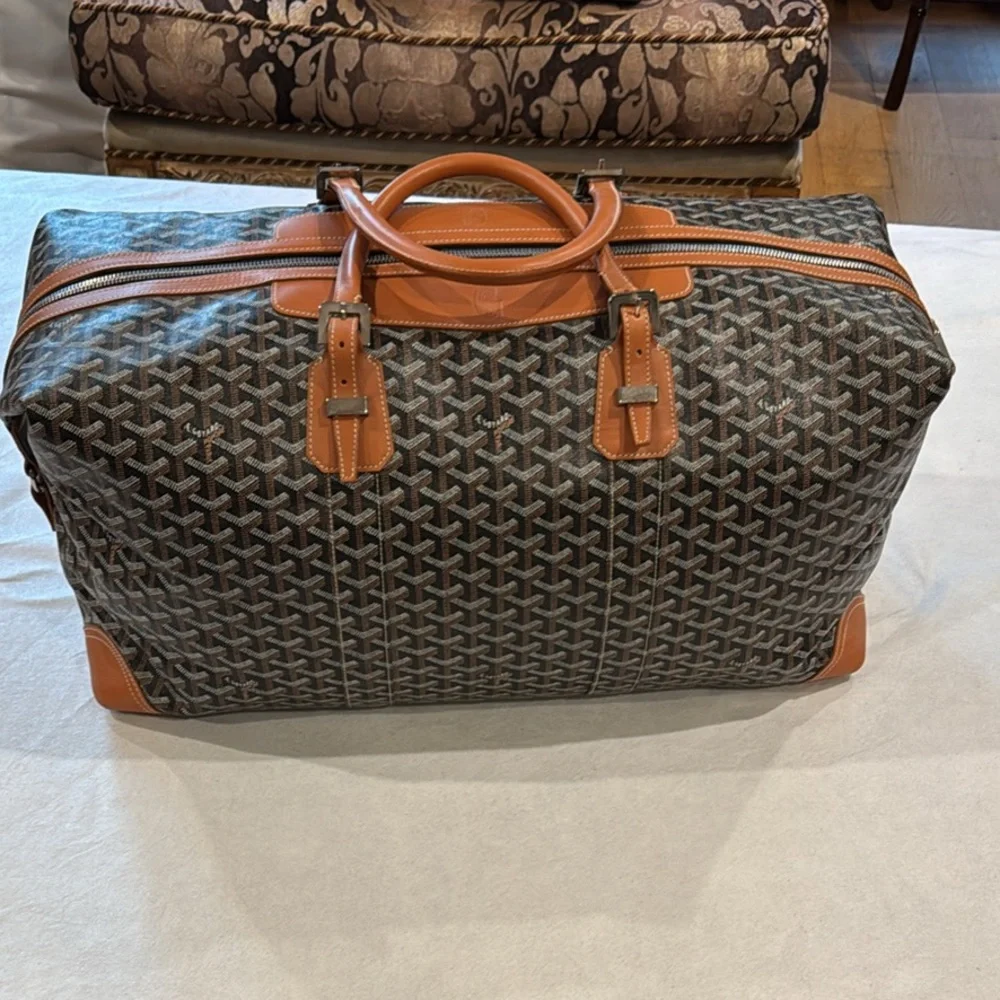 Goyard Bowling 55 Duffle Bag